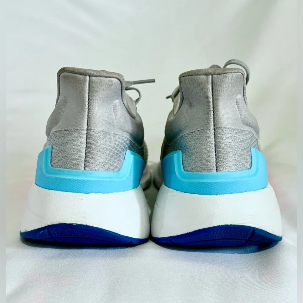 ADIDAS EQ21 Run Running Shoe Performance Gray Pink Blue White‎ Women’s Size 9.5 - Picture 10 of 10